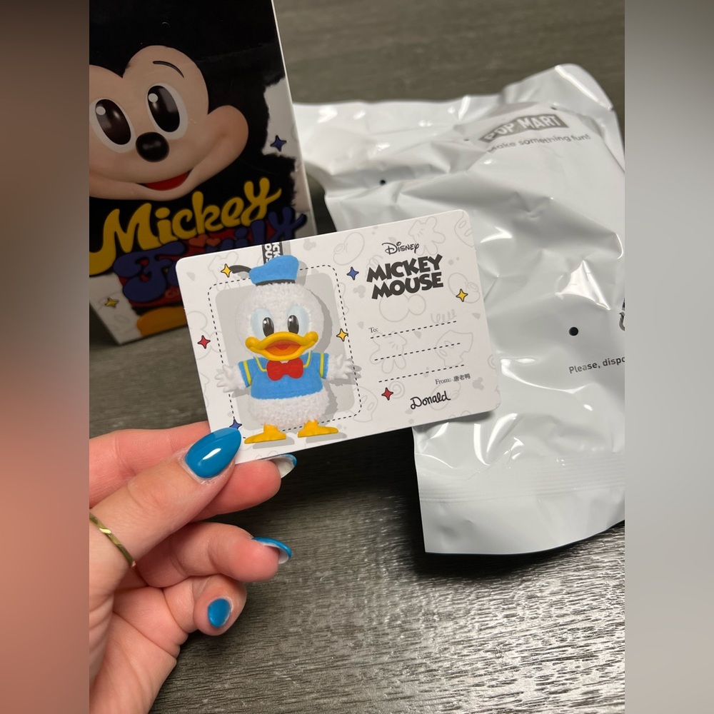 100% AUTHENTIC - Mickey Family “Donald Duck” Plush POP MART